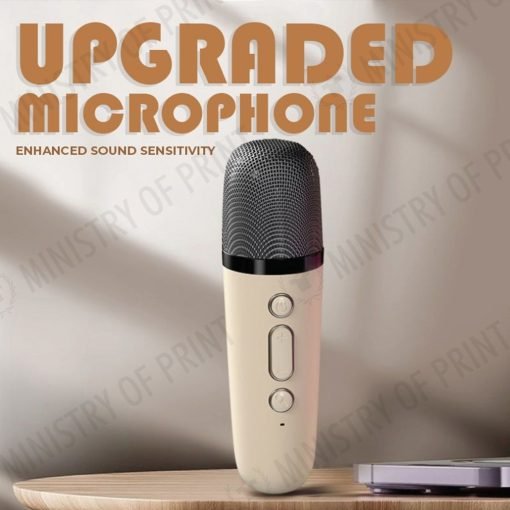 Portable Karaoke Bluetooth Speaker + Microphone (GE0156)