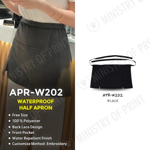 Waterproof Half Apron (APR-W202)
