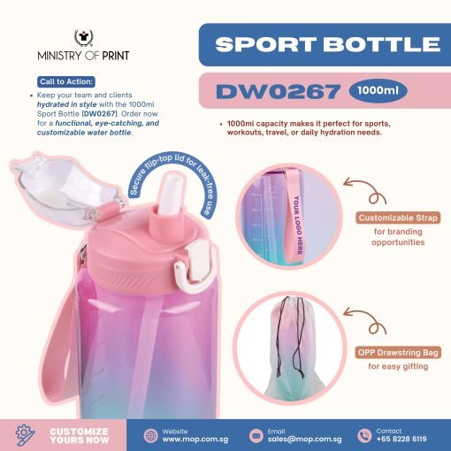 1000ml Sport Bottle (DW0267)