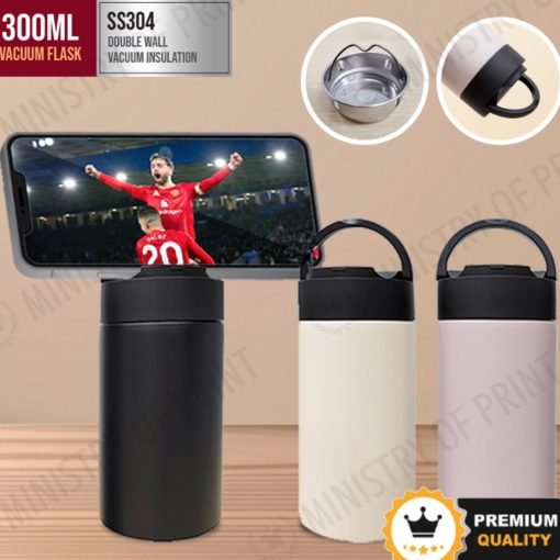 300ml Standy Stainless Steel Vacuum Flask (DW0235)