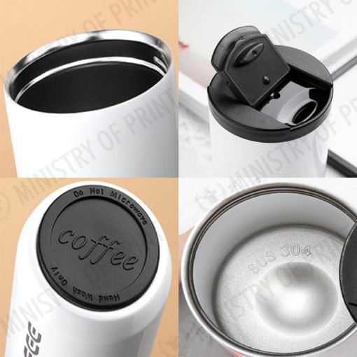 400ml Simply Stainless Steel Coffee Cup (DW0240)