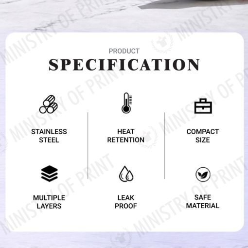 500ml Traverse Stainless Steel Vacuum Bottle (DW0248)