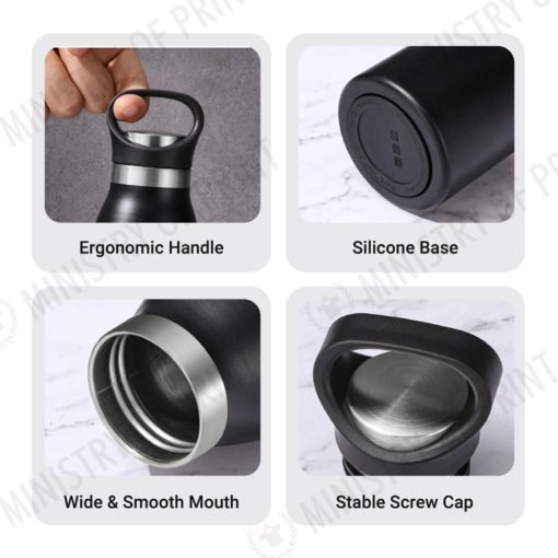 500ml Traverse Stainless Steel Vacuum Bottle (DW0248)