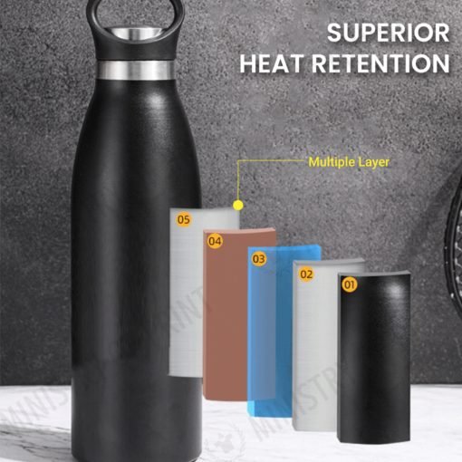 500ml Traverse Stainless Steel Vacuum Bottle (DW0248)