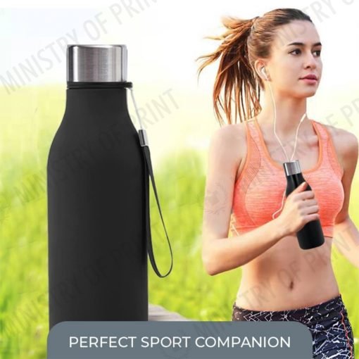 660ml Single Layer Stainless Steel Water Bottle (DW0257)