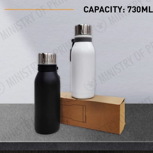 730ml Single Layer Stainless Steel Water Bottle (DW0258)
