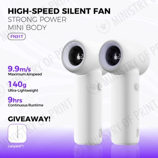 Hurricane Wind Mini Handheld Turbo Fan (LS0332)