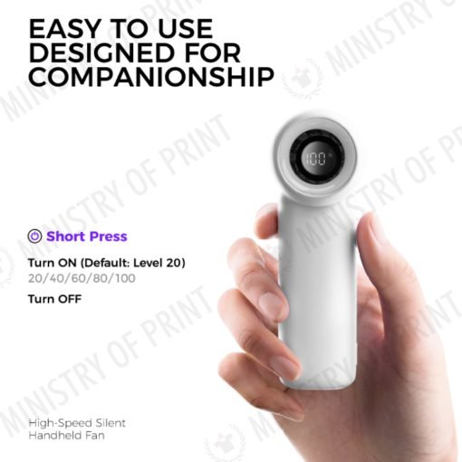 Hurricane Wind Mini Handheld Turbo Fan (LS0332)