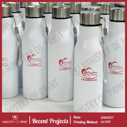 660ml Single Layer Stainless Steel Water Bottle (DW0257)
