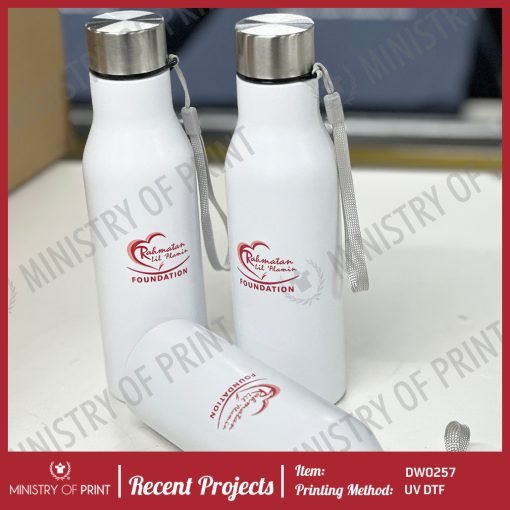 660ml Single Layer Stainless Steel Water Bottle (DW0257)