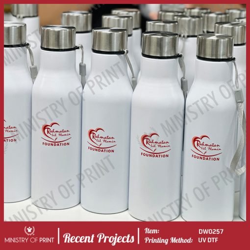 660ml Single Layer Stainless Steel Water Bottle (DW0257)