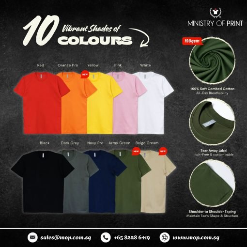 Classic Crew Neck Tee (RN60)