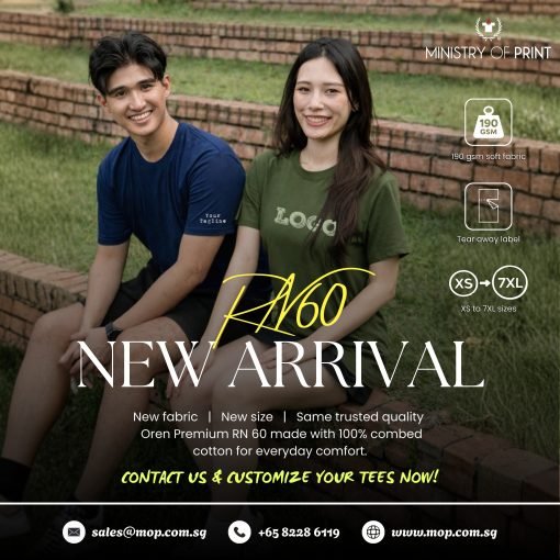 Classic Crew Neck Tee (RN60)
