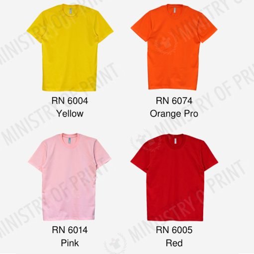 Classic Crew Neck Tee (RN60)