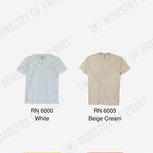 Classic Crew Neck Tee (RN60)