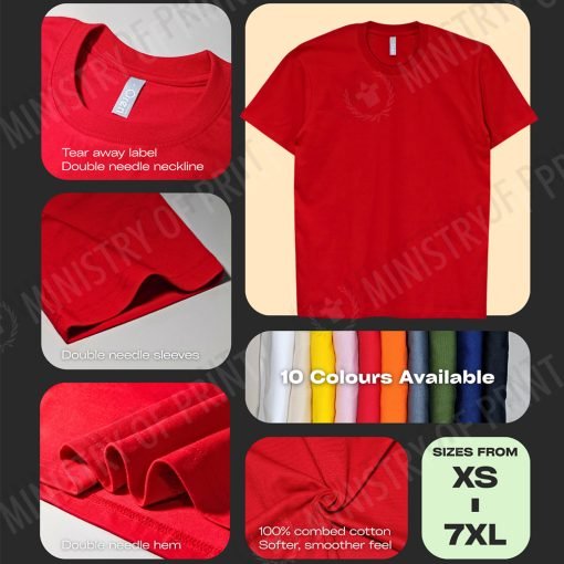 Classic Crew Neck Tee (RN60)