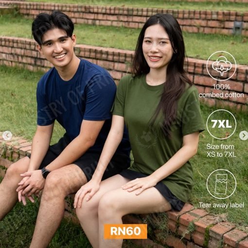 Classic Crew Neck Tee (RN60)