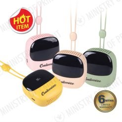 Portable Rechargeable Hanging Neck Fan (LS0035)