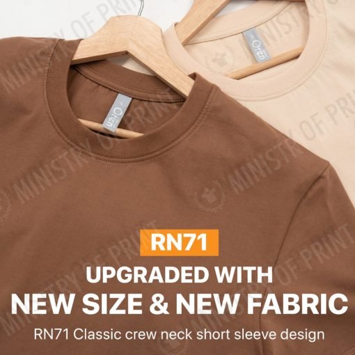 Premium Cotton Crew Neck Tee (RN71)