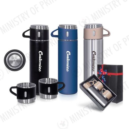 Stainless Steel Insulated Vacuum Flask Set (DW0273)