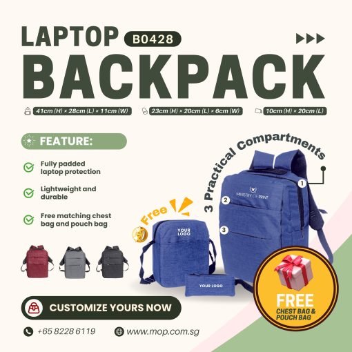 Laptop Backpack (B0428)