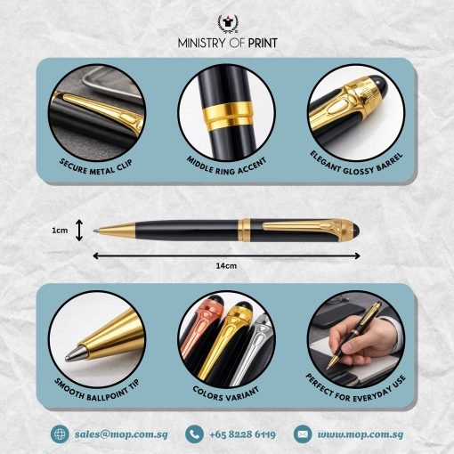 Phylex Switzerland Ball Pen (STA0404)