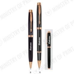 Phylex Switzerland Rose Gold Ball Pen & Roller Pen (STA0407)