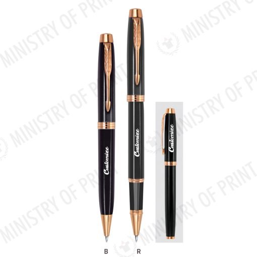 Phylex Switzerland Rose Gold Ball Pen & Roller Pen (STA0407)