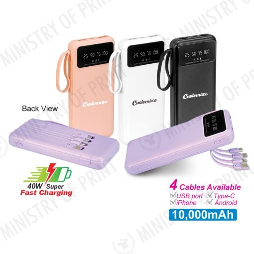 10,000mAh Fast Charging Power Bank (GE0166)