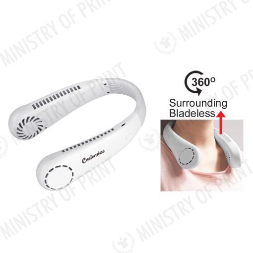 Bladeless USB Rechargeable Neck Fan (LS0058)