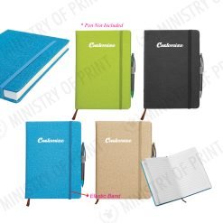 Classic PU Notebook with Elastic Band (STA0538)