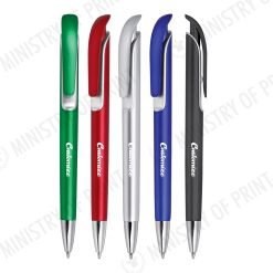 CurveGrip Metal Clip Ball Pen (STA0487)