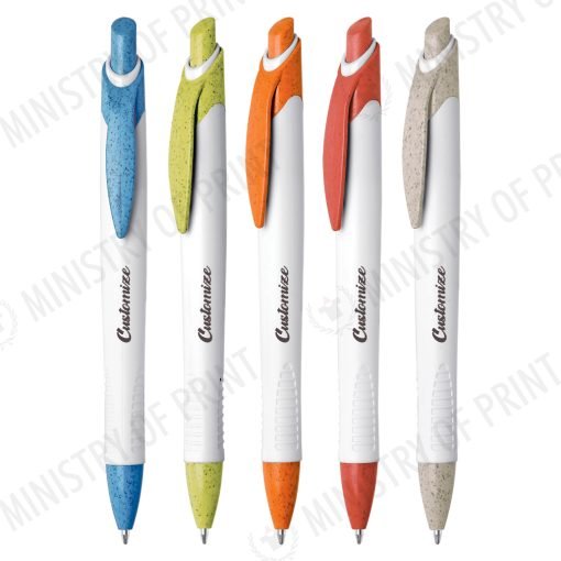EcoCurve Wheat Fibre Ball Pen (STA0498)