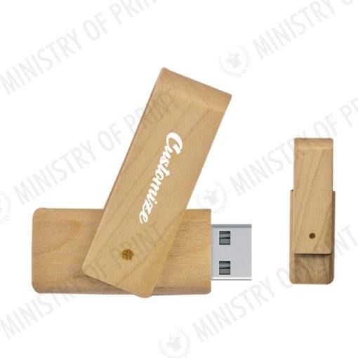 Wooden USB Thumb Drive (UFD0034)