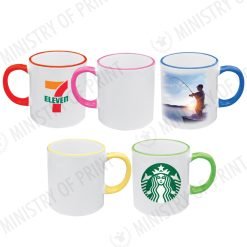 11oz Rim & Handle Colour Coating Mug (DW0333)