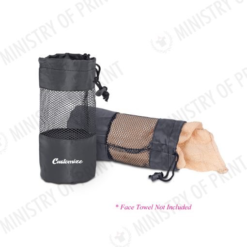 Drawstring Mesh Bag for Face Towel (LS0096)