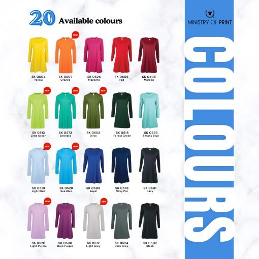 Female Microfibre Eyelet V-Neck Long Sleeve Muslimmah (SK05)