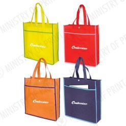Non-Woven Tote Bag with Button (B0461)