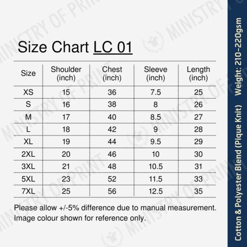 Premium CVC Polo Shirt (LC01)