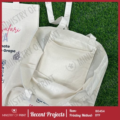 Foldable Canvas Shopping Bag (B0454)