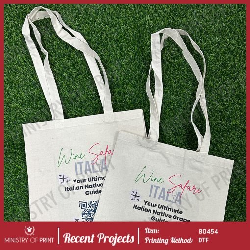 Foldable Canvas Shopping Bag (B0454)
