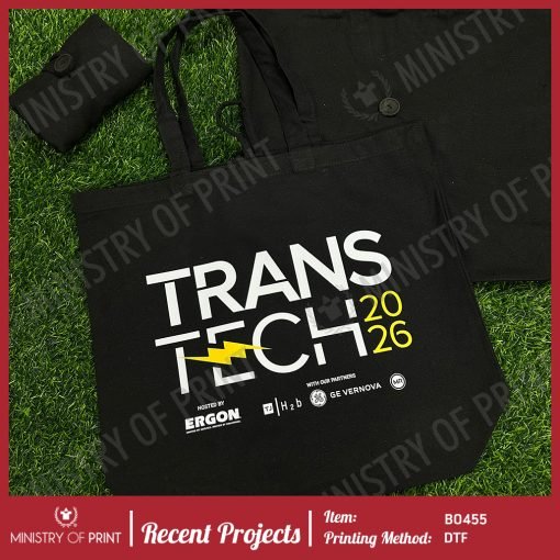 Foldable Canvas Tote Bag (B0455)