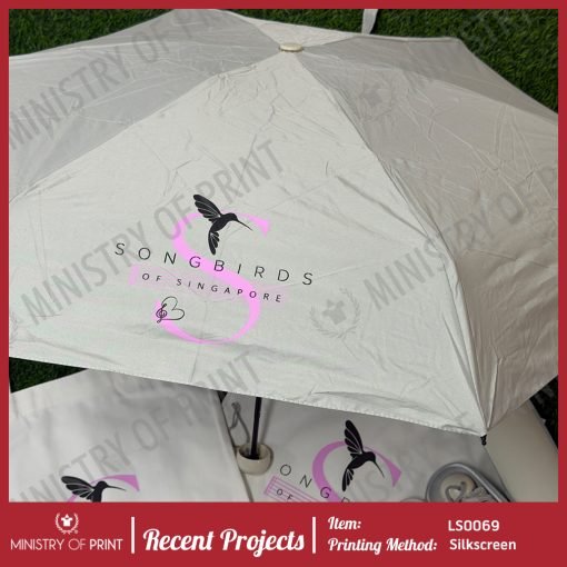 20” UV Protection Umbrella with Pouch & Casing (LS0069)