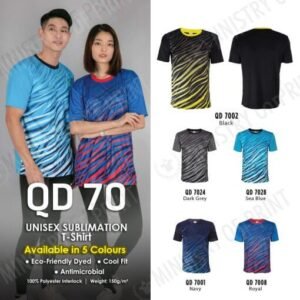Sublimation Dri-Fit T-Shirts (QD70)