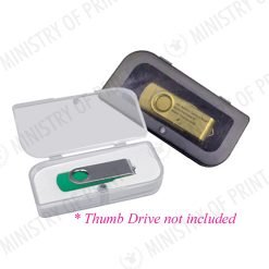 Transparent USB Thumb Drive Gift Box (STA0568)