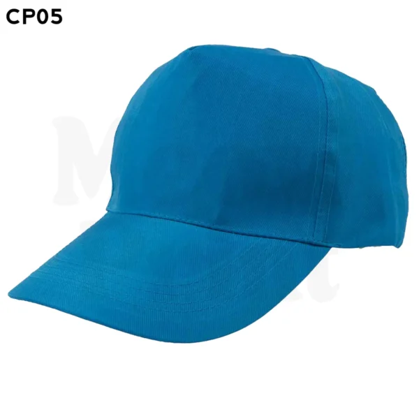 CP05 5-panel Polyester Baseball Cap (Velcro Strap)