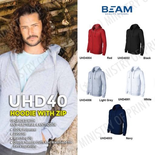 Hoodie With Zip (UHD40)